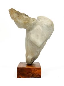 Paul Mazerov (20th Century) Midcentury Abstract Marble Sculpture