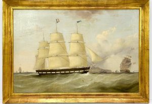 Painting of ship or ship portrait