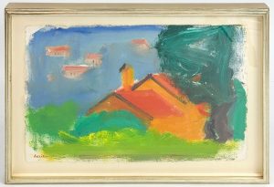 art for sale at a closeout estate sale