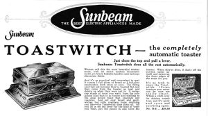 sunbeam toastwitch ad