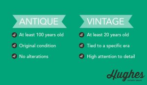 Designations of Antique and Vintage Furniture