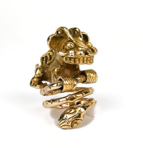 18K gold ring