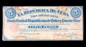 antique cuban peso