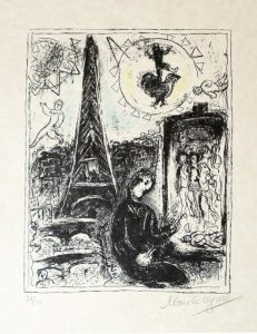 chagall lithograph