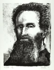 melville portrait lithograph