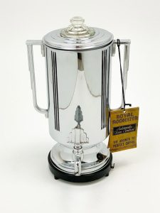 vintage royal rochester coffee percolator