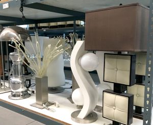 modern lighting auction