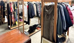 Clothes from an estate clean out sale